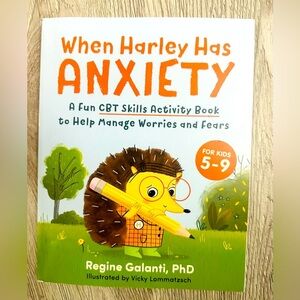 NEW When Harley Has Anxiety Activity Book Child Psychology Unisex Kids Gift Idea